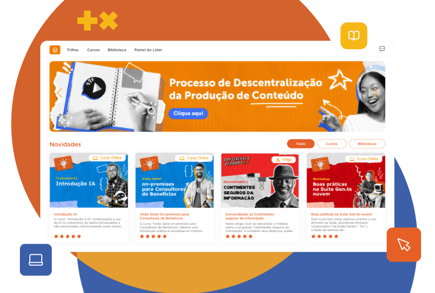 Plataforma de Treinamento Corporativo